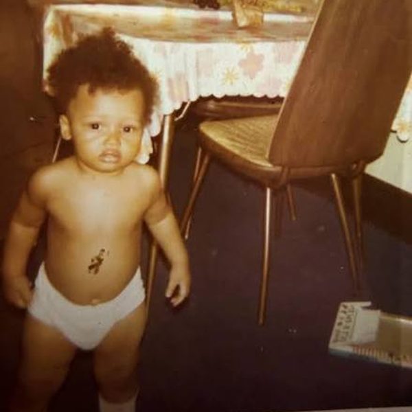 Malik Yusef as a child